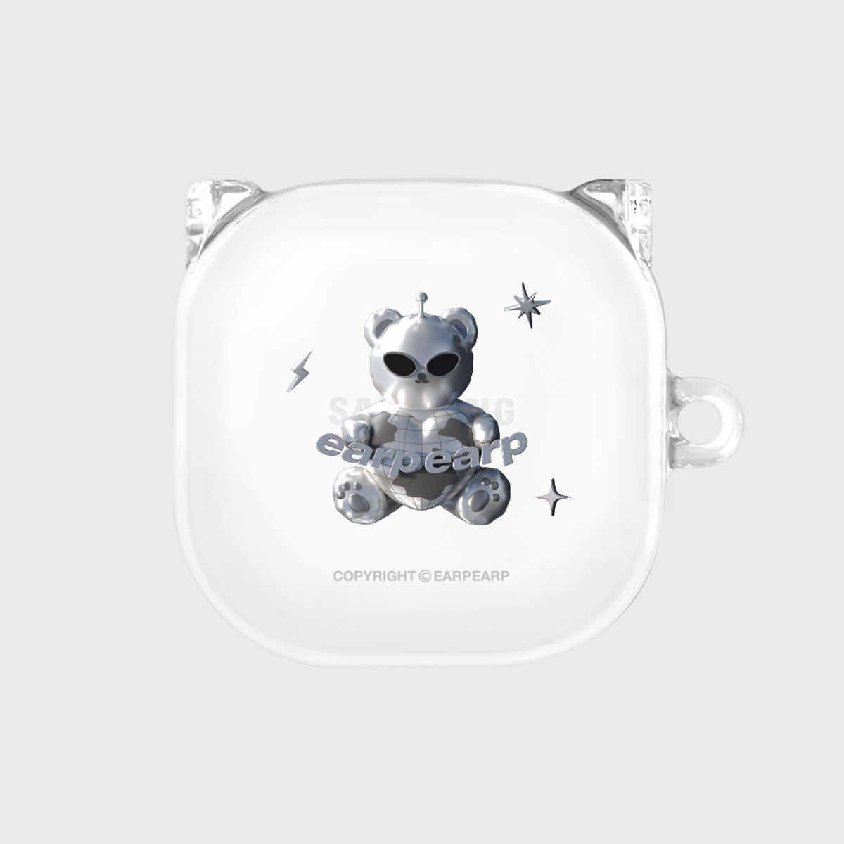 어프어프(EARPEARP) SPACE NIGHT STEEL BEAR(버즈-클리어하드)