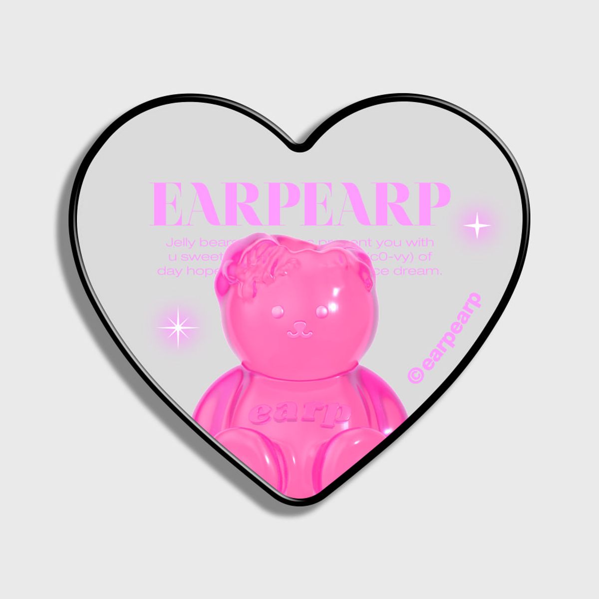 어프어프(EARPEARP) LITTLE JELLY COVY-PINK(하트톡)