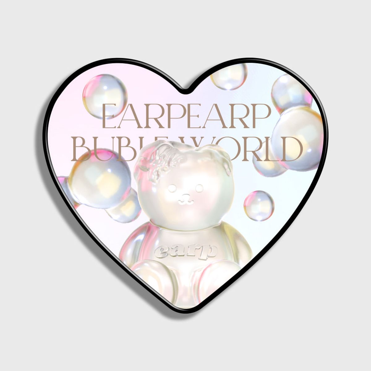 어프어프(EARPEARP) COVY BUBBLE WORLD-PINK(하트톡)