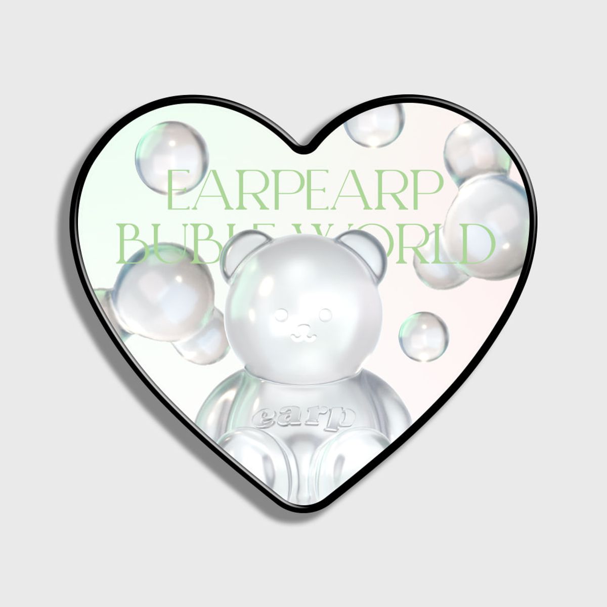 어프어프(EARPEARP) COVY BUBBLE WORLD-GREEN(하트톡)