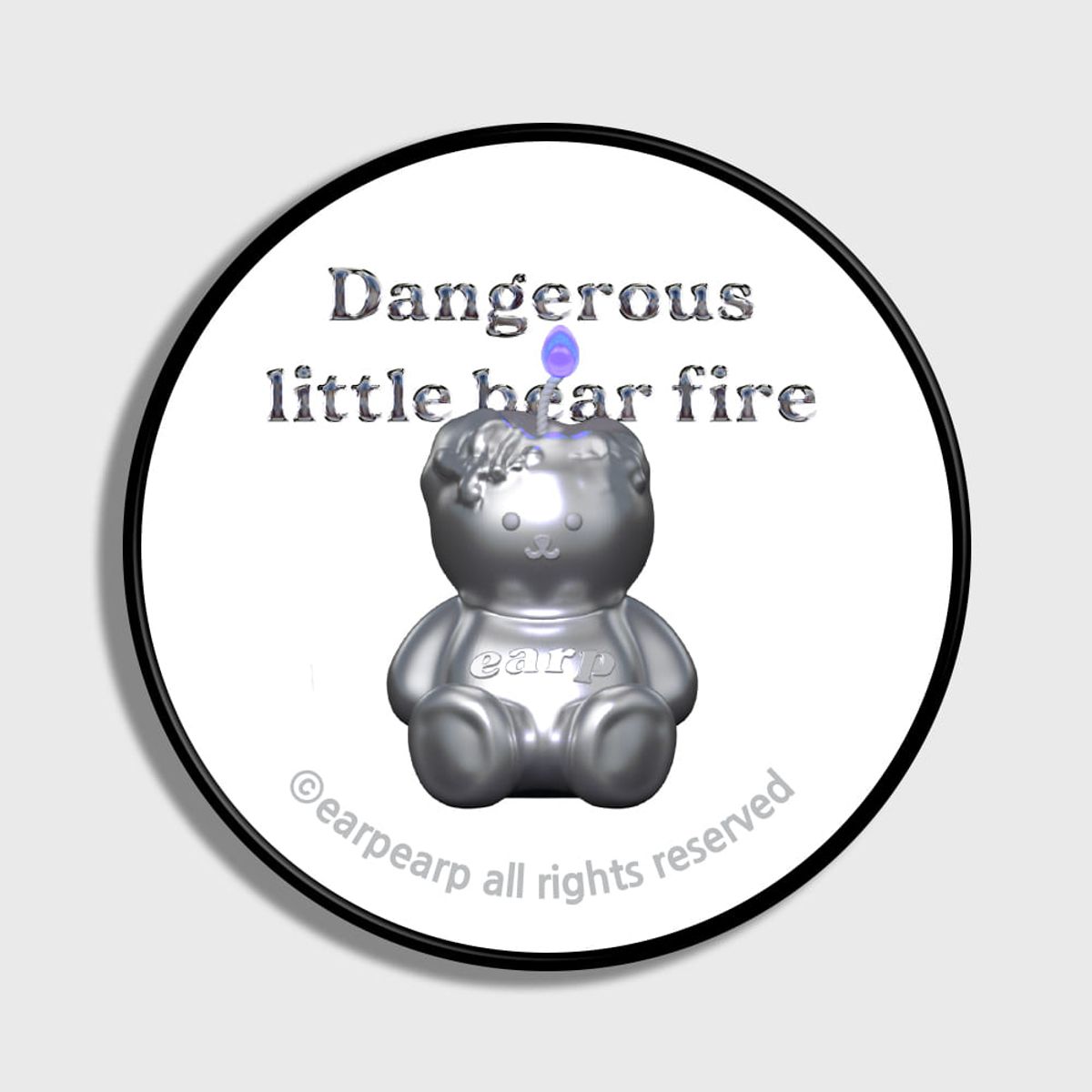 어프어프(EARPEARP) LITTLE FIRE STEEL COVY-WHITE(스마트톡)