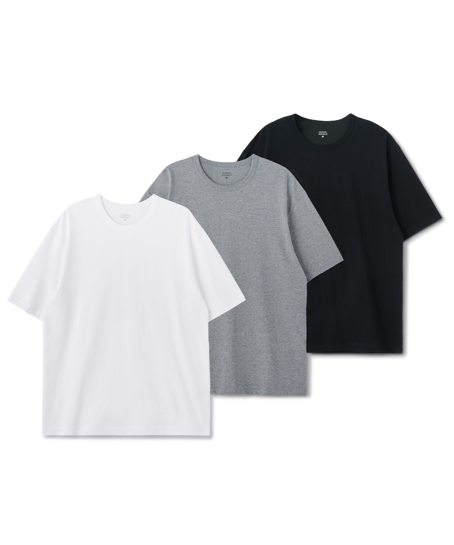Tシャツ・カットソー *MUSINSA STANDARD* Striped relaxed crew neck long sleeve t-s MUSINSA | MUSINSA STANDARD Stripe Relaxed Crew Neck Long