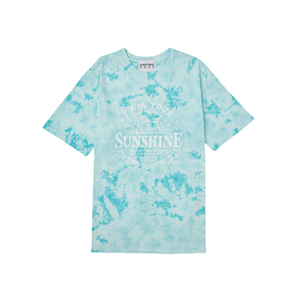 썸띵굿(SOMETHING GOOD) STG x CDC TIEDYE T-Shirts BLUE