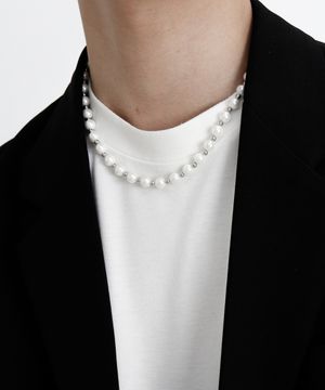 진주 목걸이 남자  CLEF TOM BEAT