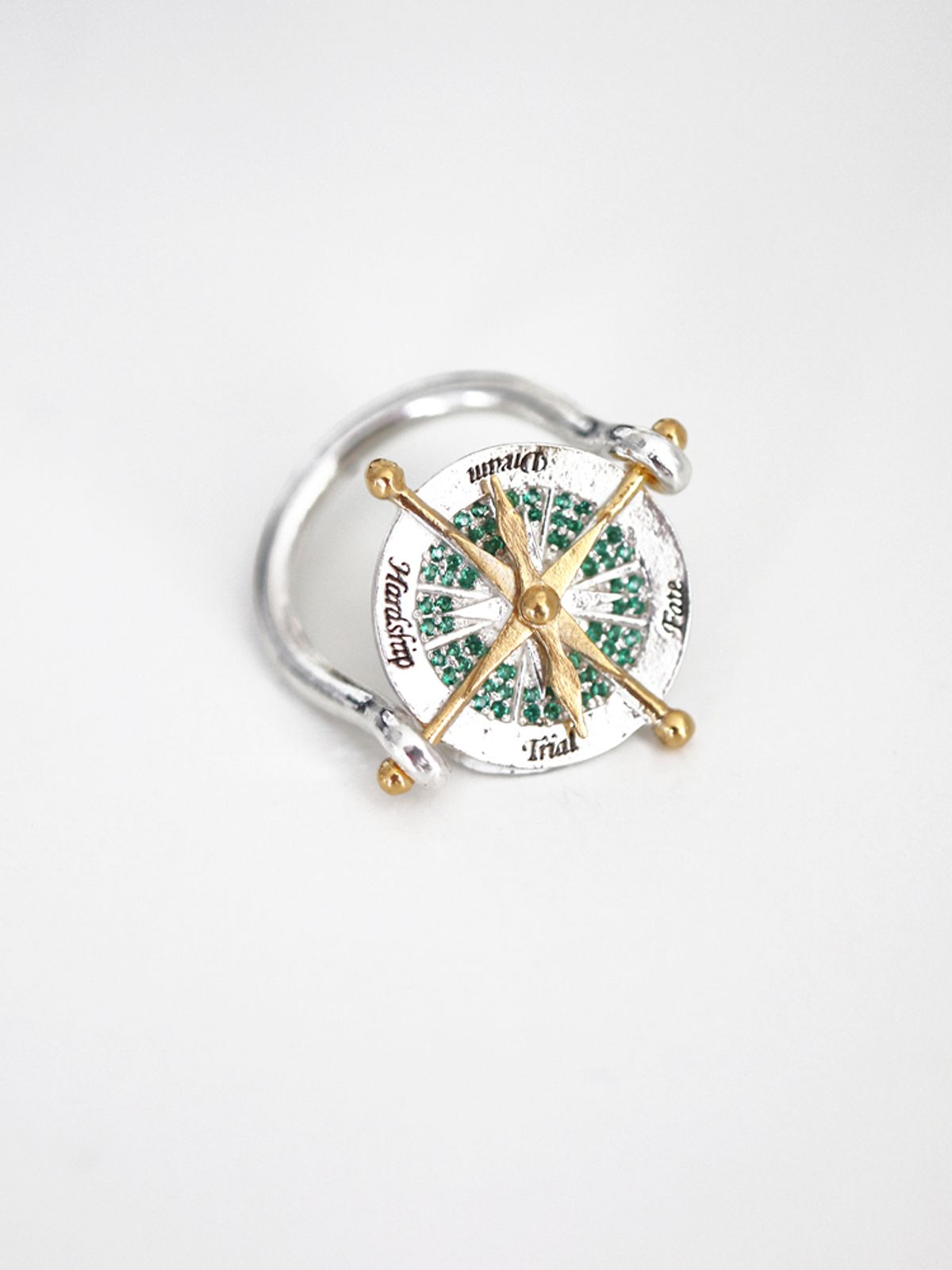 엘리오나(ELYONA) Life Cardinal Compass Ring