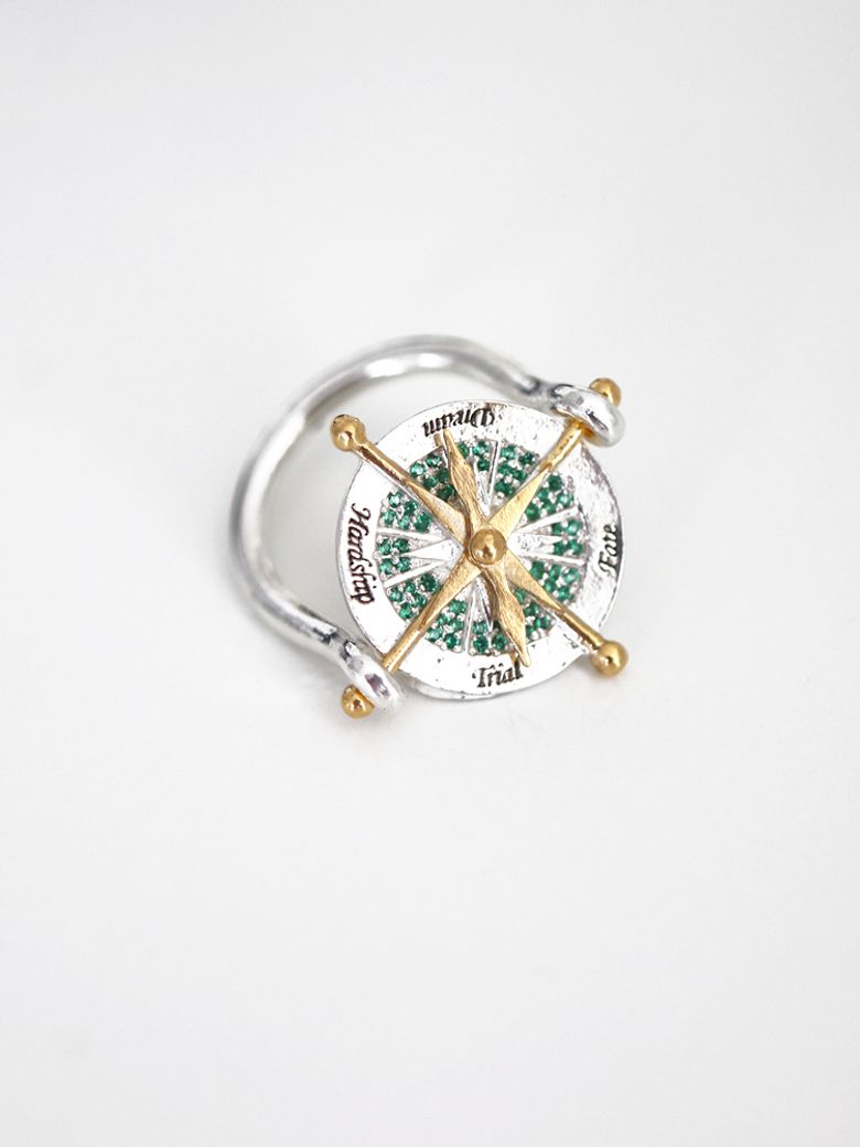 Life Cardinal Compass Ring