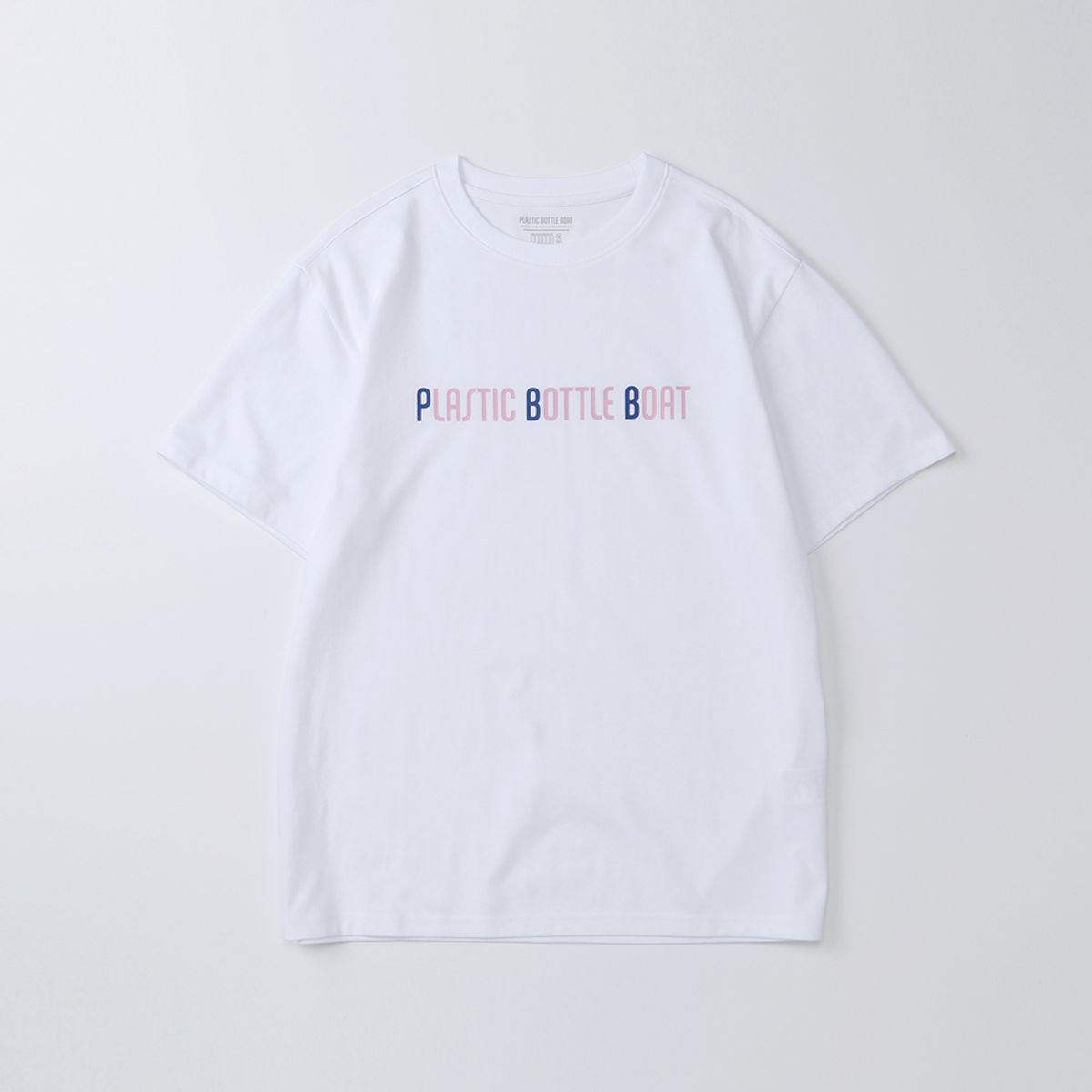 플라스틱보틀보트(PLASTIC BOTTLE BOAT) PBB LOGO TEE (P21BTTS01) BLUE PINK