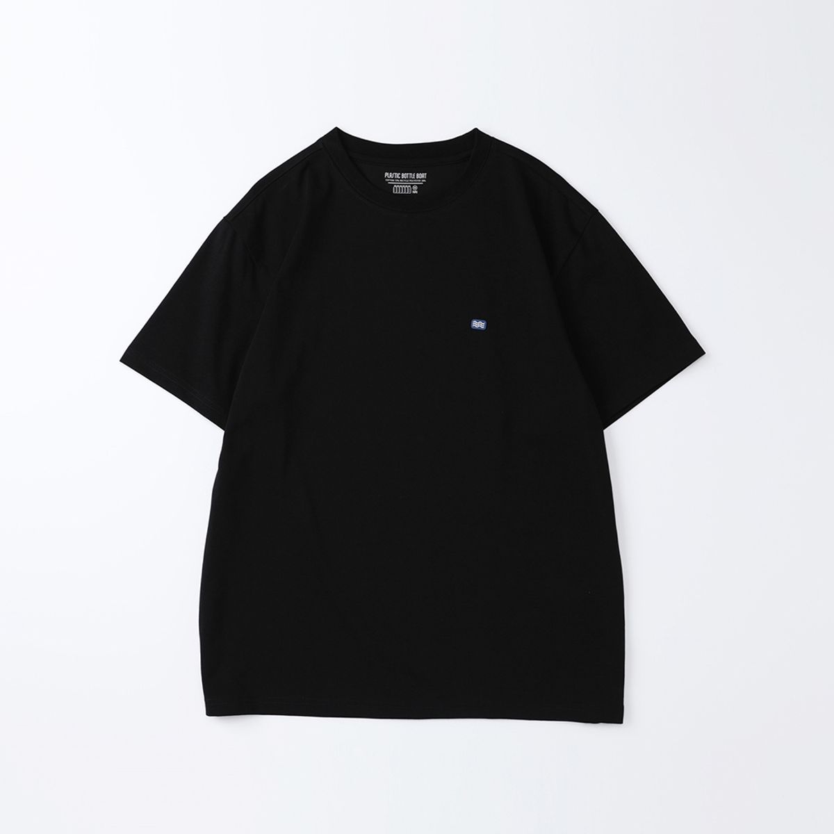 플라스틱보틀보트(PLASTIC BOTTLE BOAT) PBB WAVE TEE (P21BTTS02) BLACK