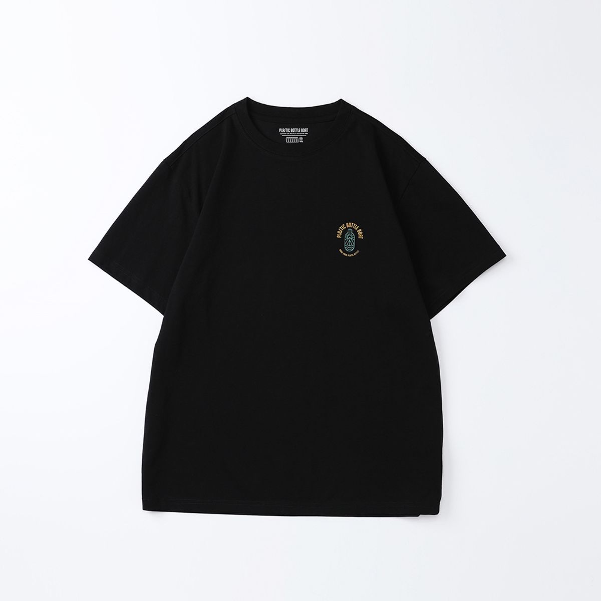 플라스틱보틀보트(PLASTIC BOTTLE BOAT) PBB PET TEE (P21BTTS03) BLACK