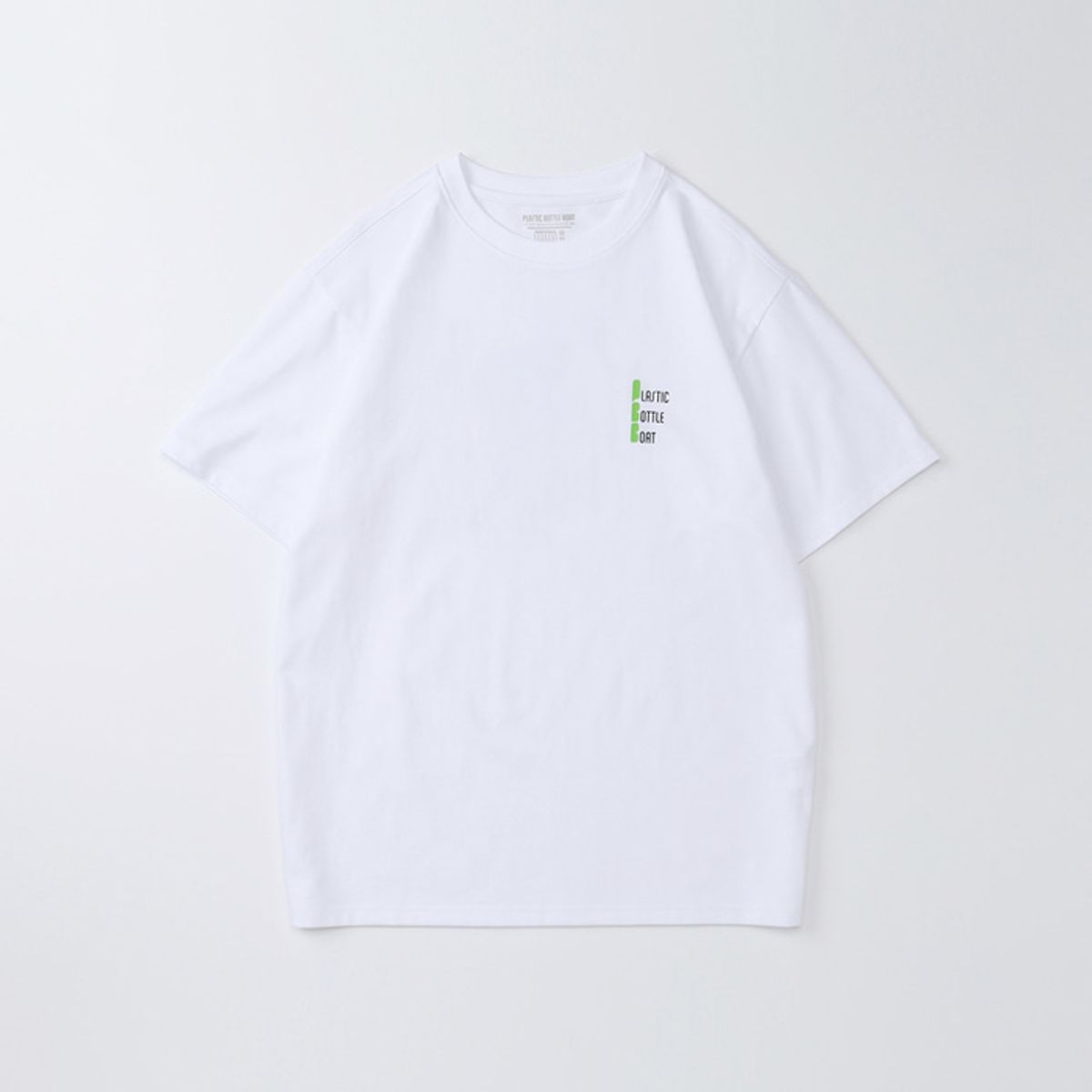 플라스틱보틀보트(PLASTIC BOTTLE BOAT) PBB BOTTLE TEE (P21BTTS07) WHITE