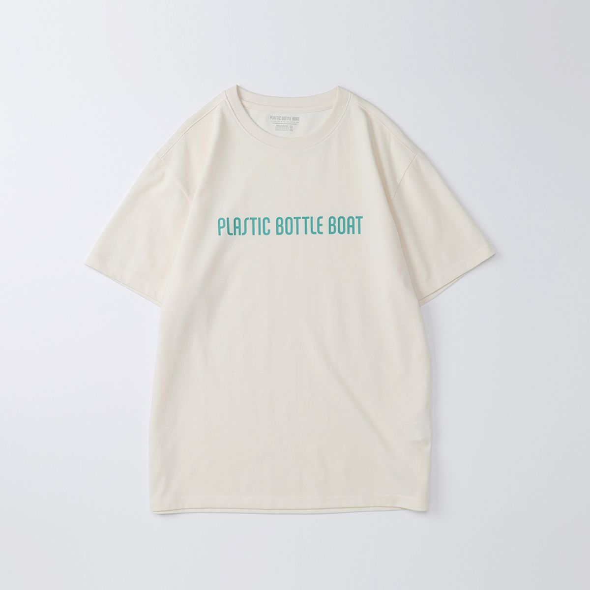 플라스틱보틀보트(PLASTIC BOTTLE BOAT) PBB LOGO TEE (P21BTTS01) CREAM