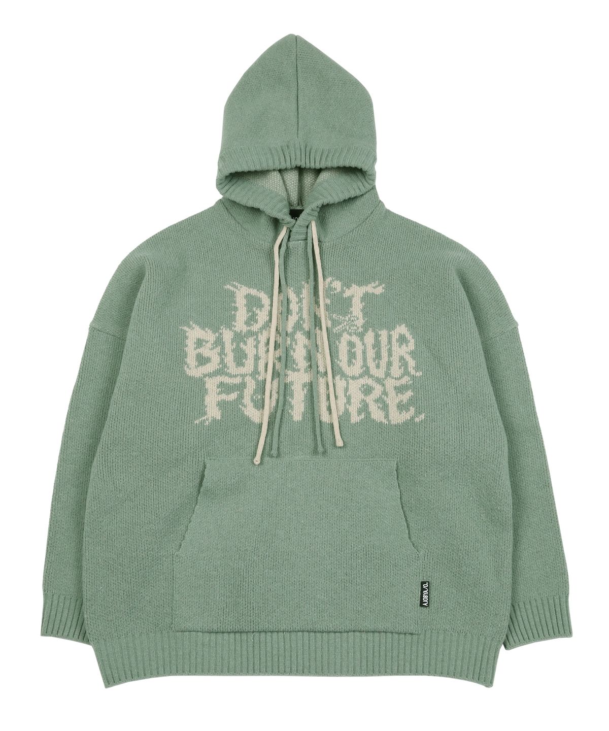 아조바이아조(AJOBYAJO) [PBA] DBOF Wool Knit Hoodie [MINT]