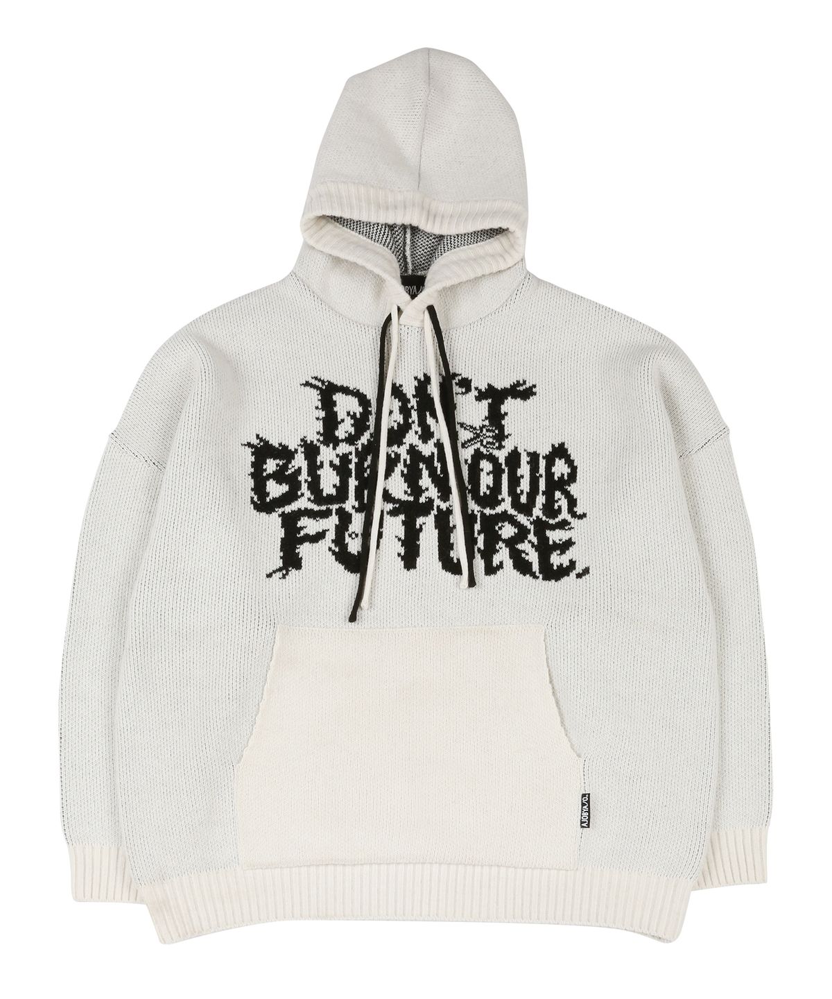 아조바이아조(AJOBYAJO) [PBA] DBOF Wool Knit Hoodie [IVORY]