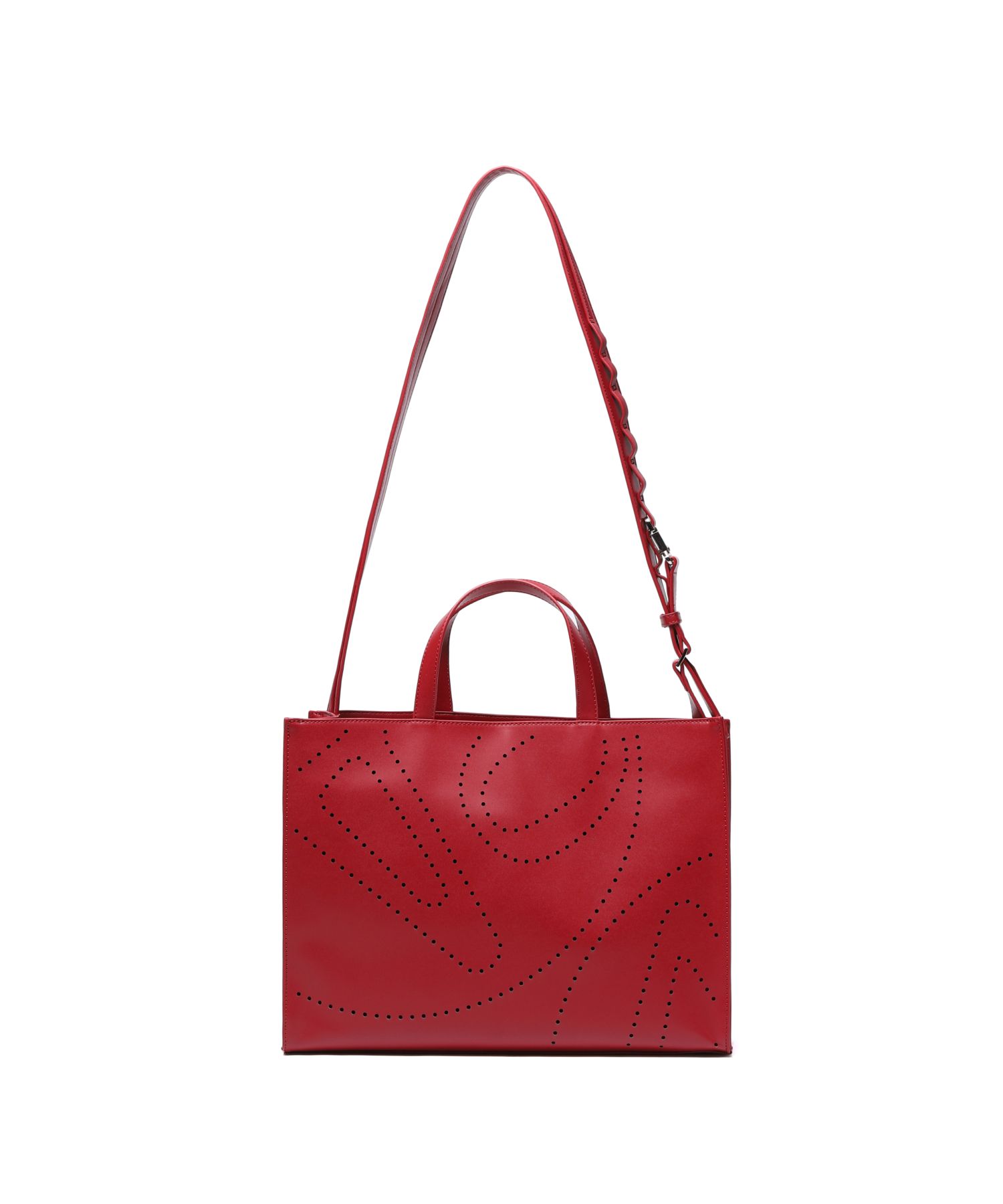 ショルダーバッグ・ポシェット [ADDOFF] PUNCHING LOGO BAG RED ADDOFF] PUNCHING LOGO BAG RED (ADDOFF/ショルダーバッグ