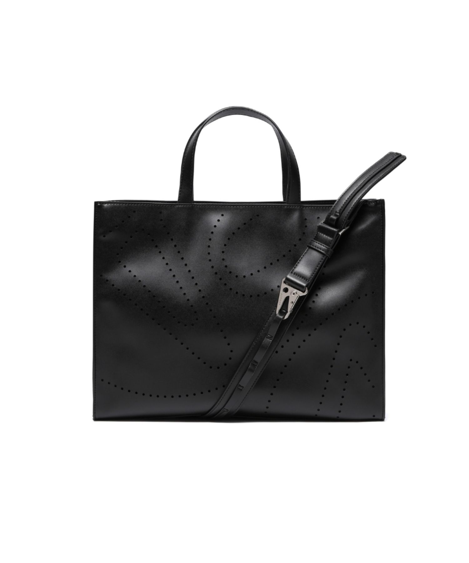 ショルダーバッグ・ポシェット [ADDOFF] PUNCHING LOGO BAG BLACK ADDOFF] PUNCHING LOGO BAG BLACK