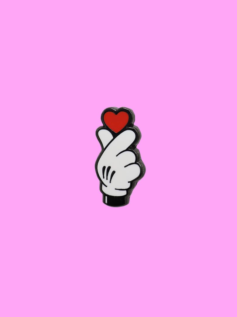 HEART 핀 뱃지