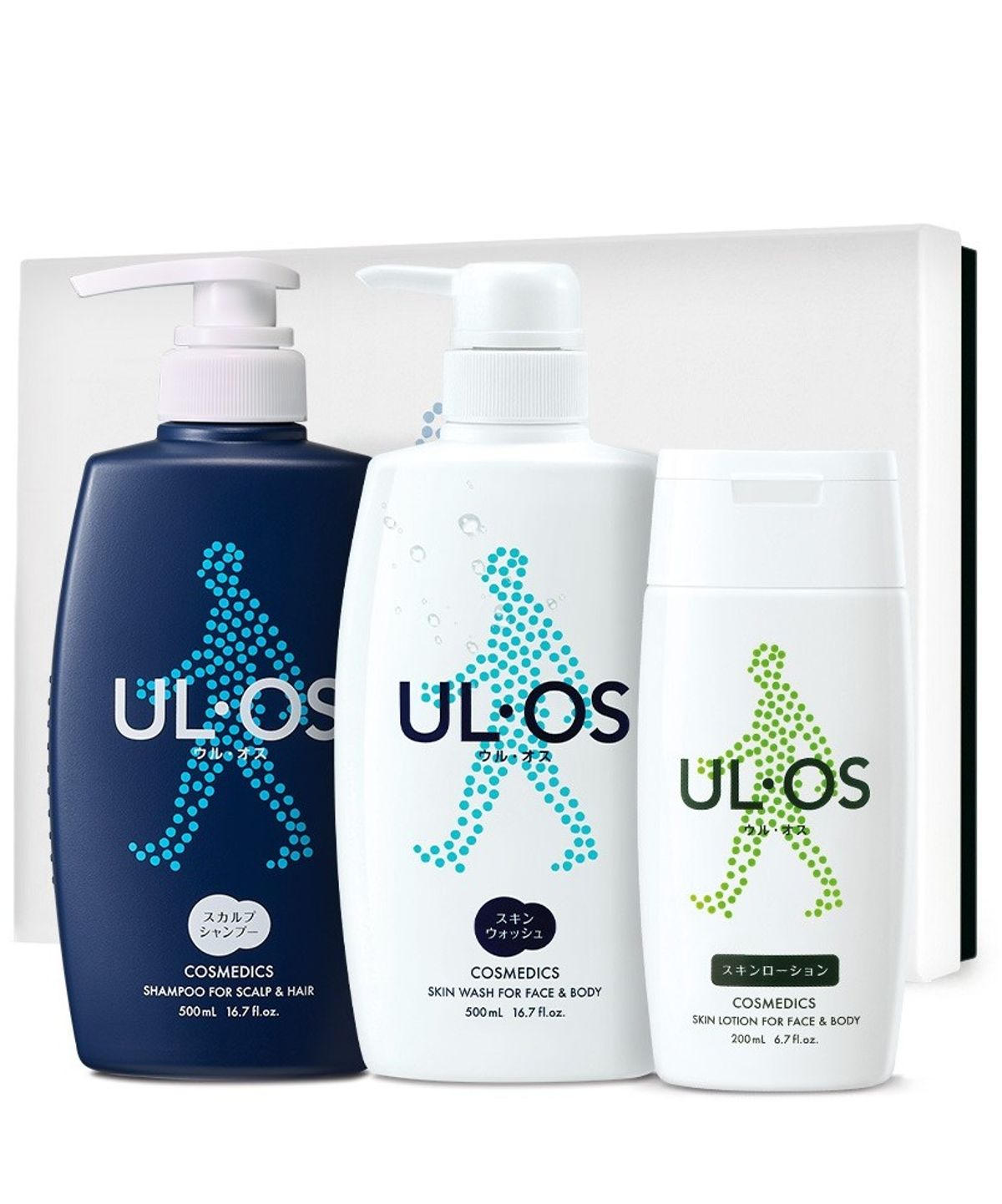우르오스(ULOS) 토탈스킨케어 3종세트 지복합 (신형)