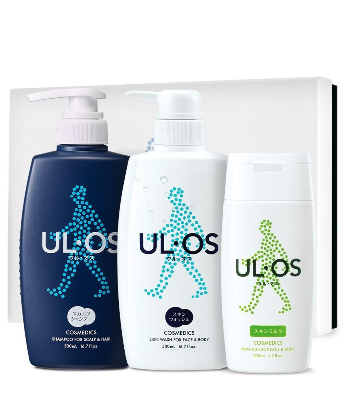 우르오스(ULOS) 토탈스킨케어 3종세트 중건성 (신형)