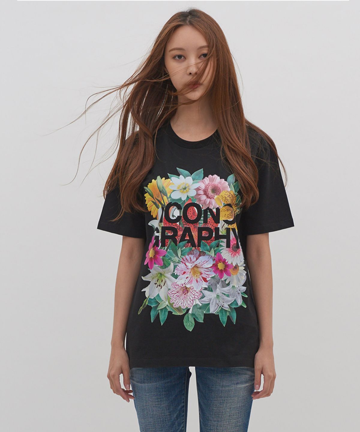 아이코노그라피(ICONOGRAPHY) SURREALISM MOVEMET FLOWER ICONO BK