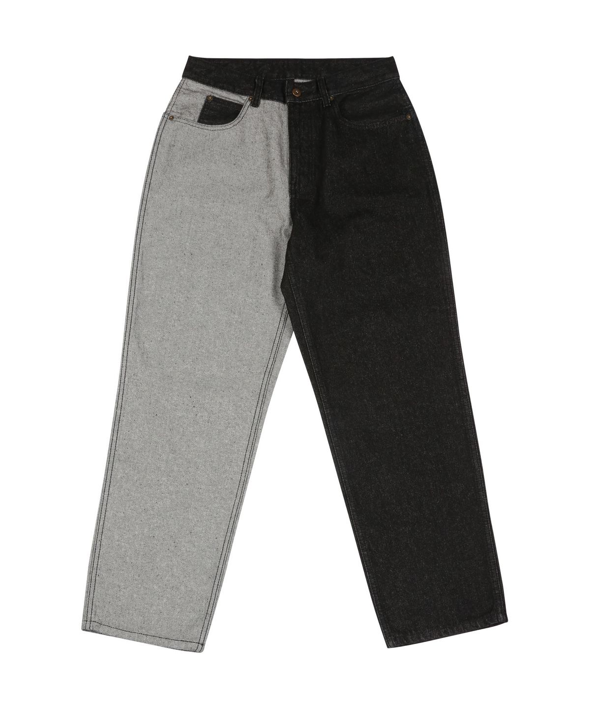 아조바이아조(AJOBYAJO) Twofold Washed Jeans [Black]