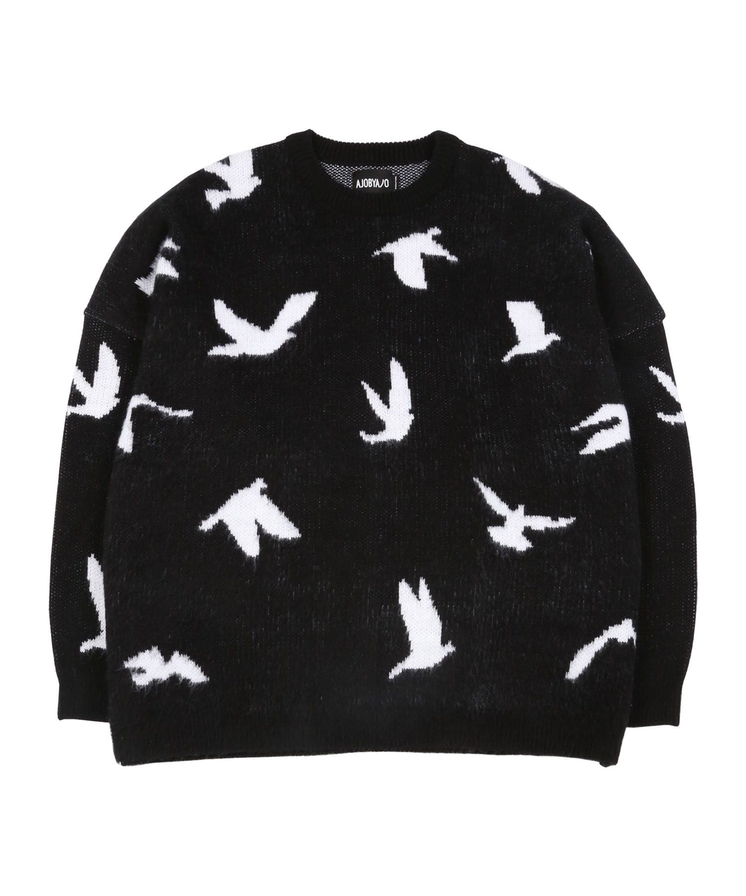 【AJO AJOBYAJO】21fw★ Dove Oversized Sweater MUSINSA | AJOBYAJO Dove Oversized Sweater [Black]