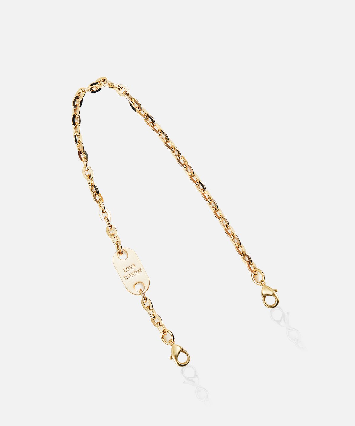 러브참(LOVECHARM) [Signature mini gold chain] 시그니처 참 골드 체인