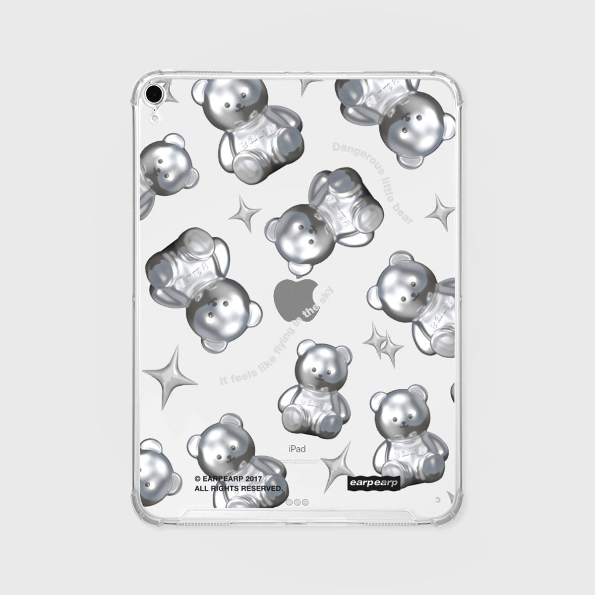 어프어프(EARPEARP) STEEL COVY PATTERN(아이패드-클리어하드)