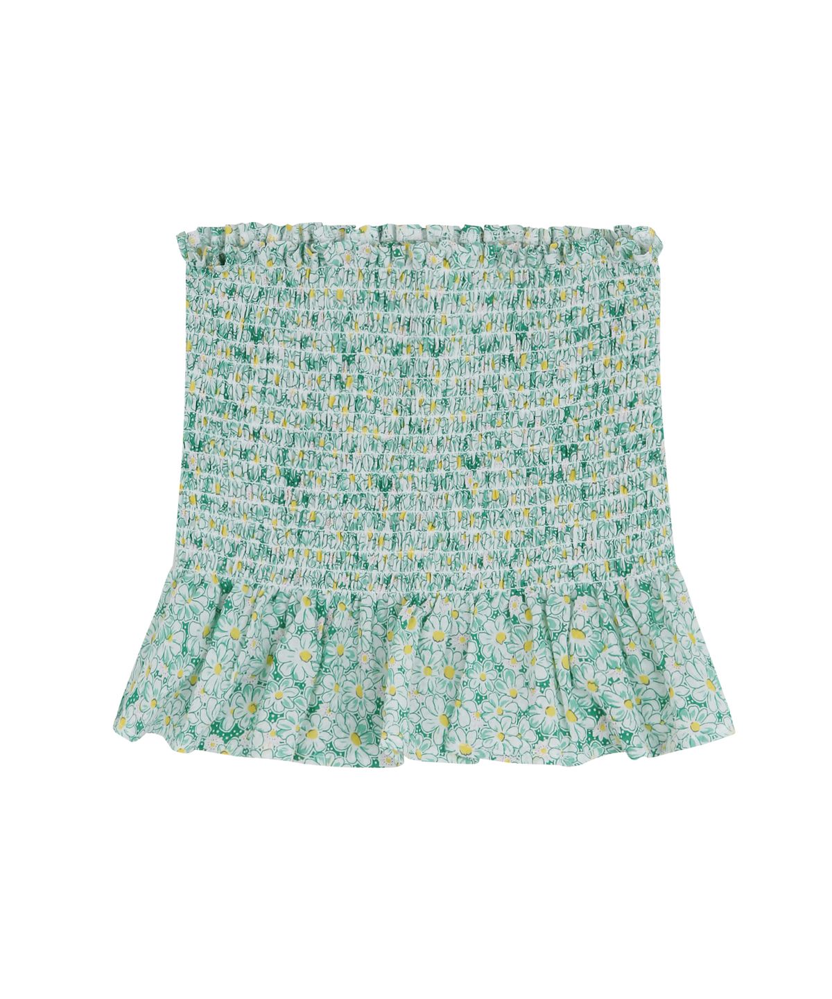 하이스쿨디스코(HIGH SCHOOL DISCO) flower frill top_green