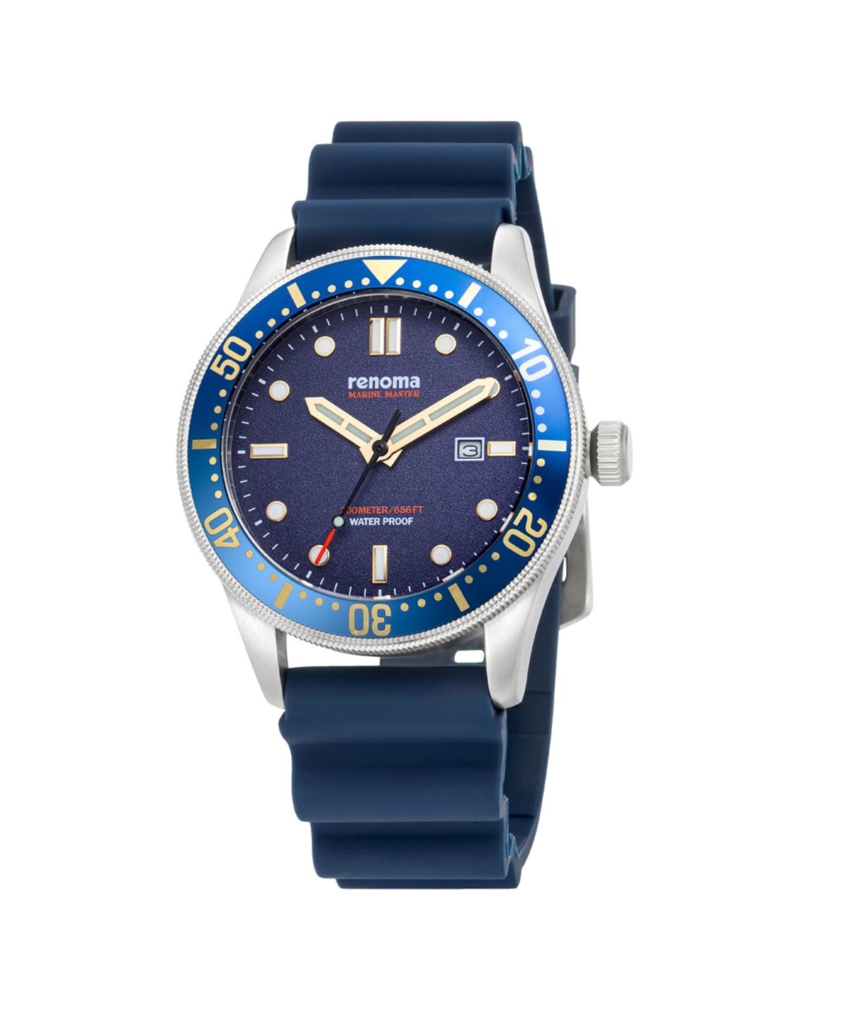 레노마 시계(RENOMA WATCH) 마린마스터 다이버시계  블루 RE-2101BU