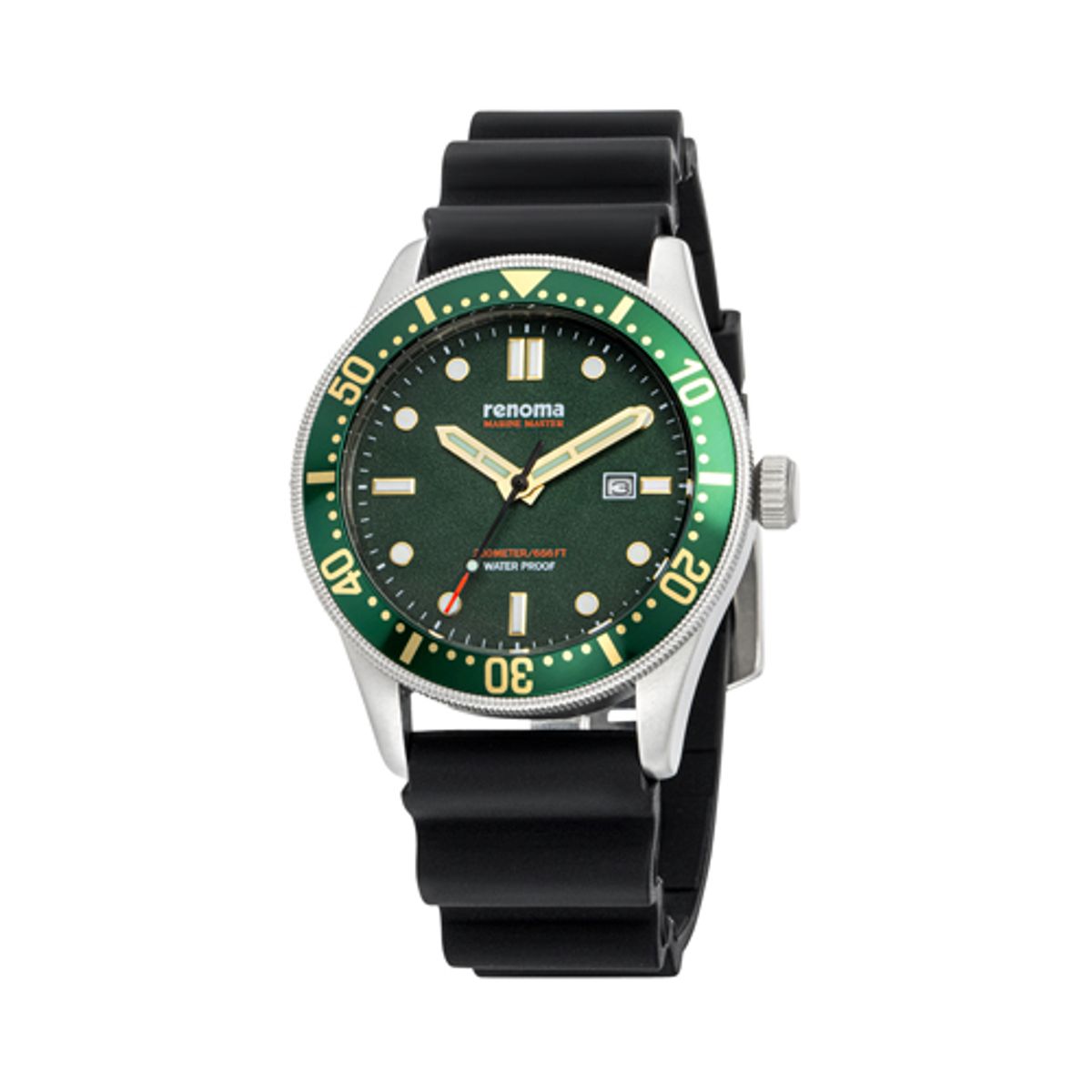 레노마 시계(RENOMA WATCH) 마린마스터 다이버시계  그린 RE-2101GN