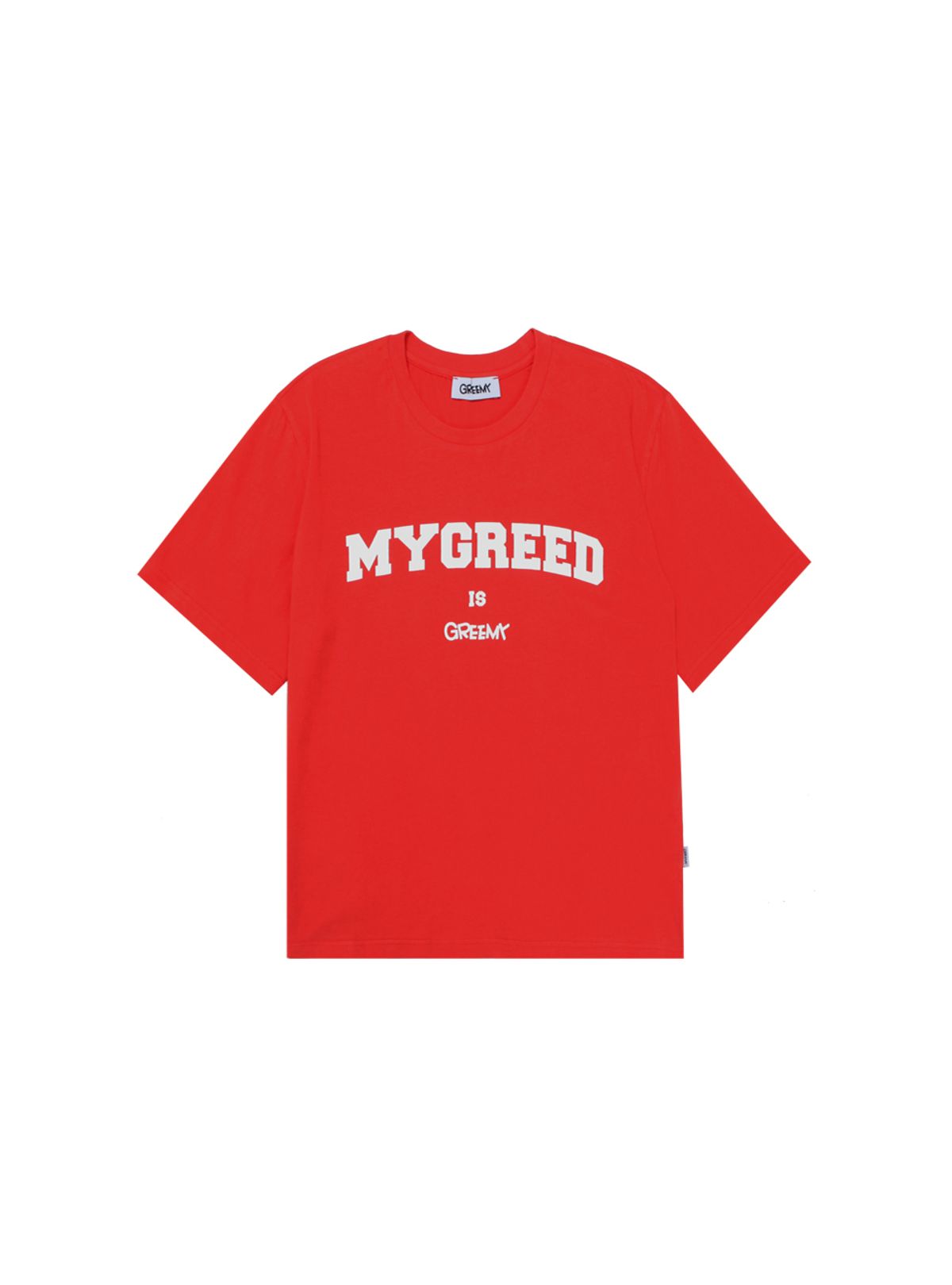 그리미(GREEMY) SIGNATURE T-shirt (RED)