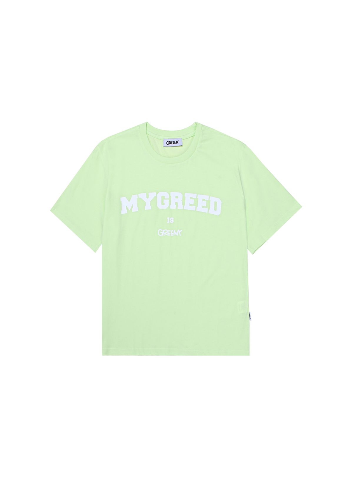 그리미(GREEMY) SIGNATURE T-shirt (LIME)