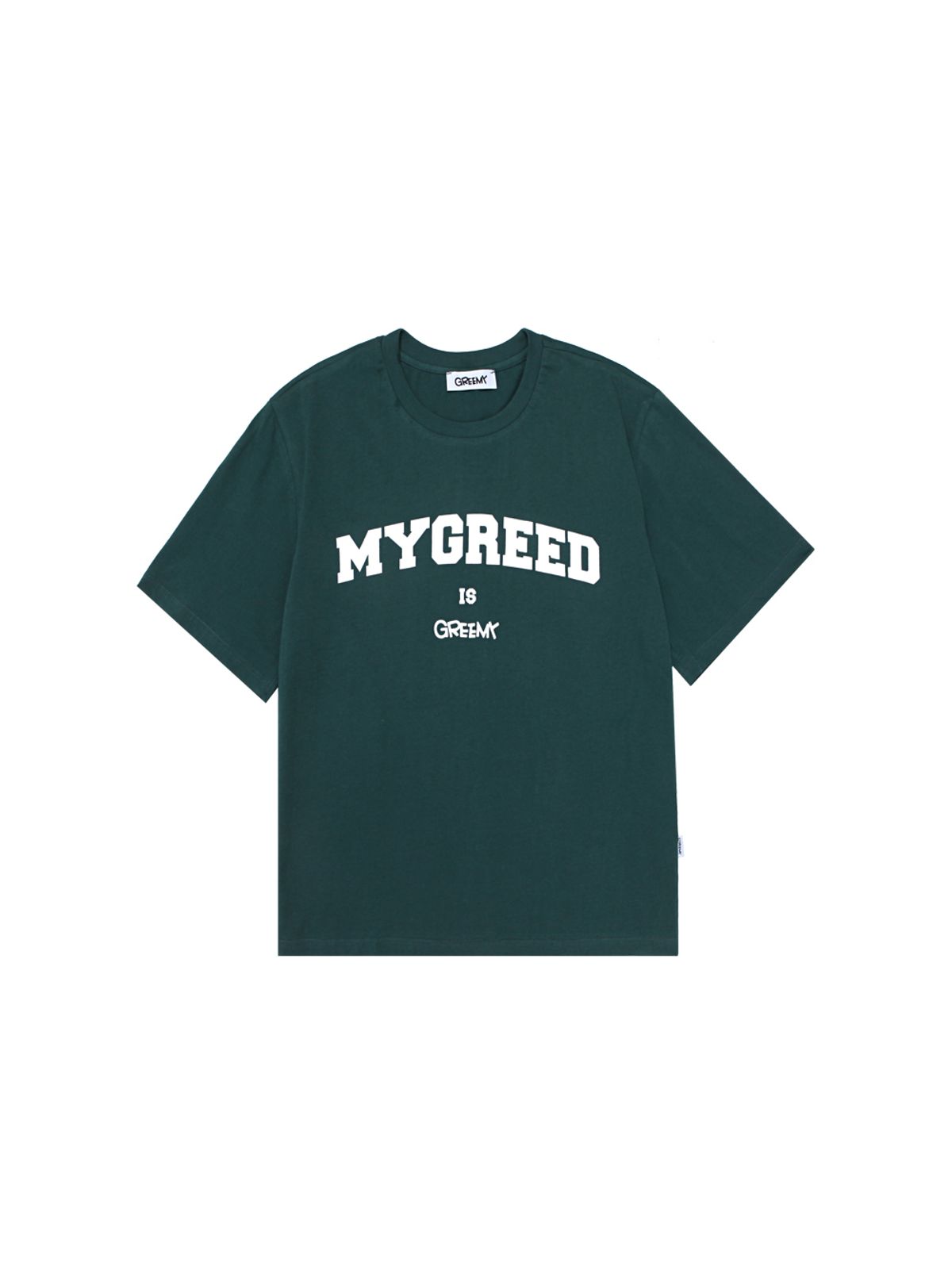 그리미(GREEMY) SIGNATURE T-shirt GREEN)