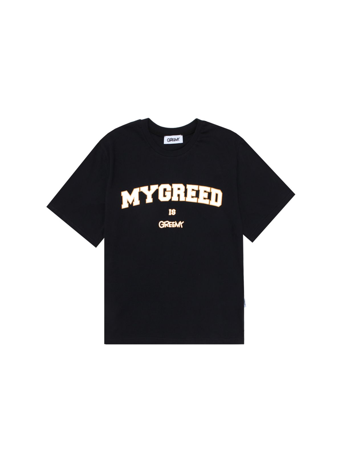 그리미(GREEMY) SIGNATURE T-shirt (BLACK)