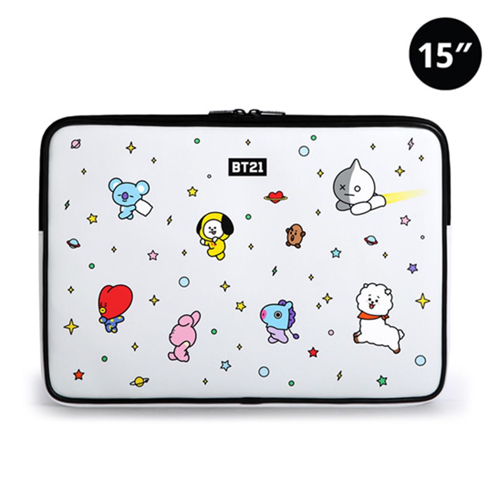 MUSINSA BT21 iPad Laptop PU Laptop Pouch (15 inch)
