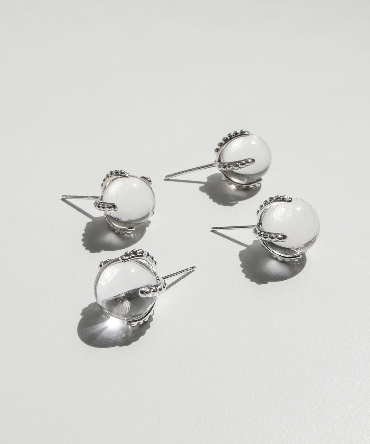 아운드(OUND) cactus stone earring-L