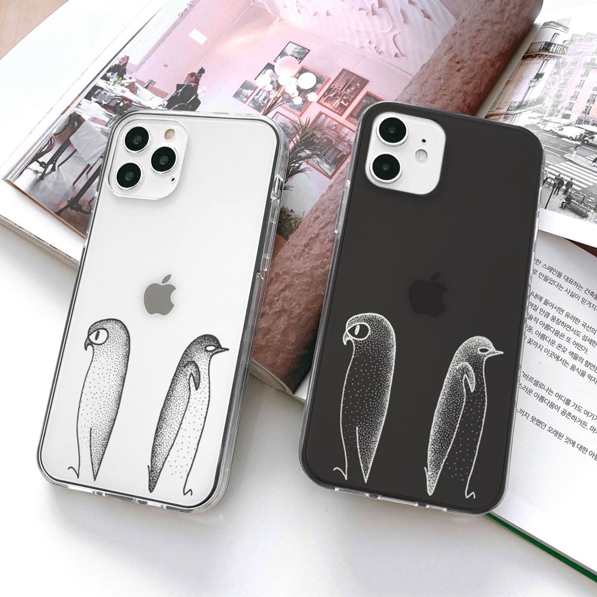 아칸(AKAN) PIA 피카소펭귄 소프트젤리케이스
