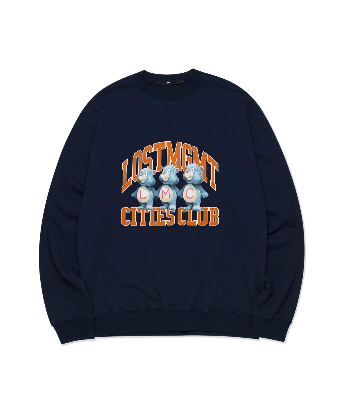 엘엠씨(LMC) LMC BEAR ATHLETIC SWEATSHIRT navy