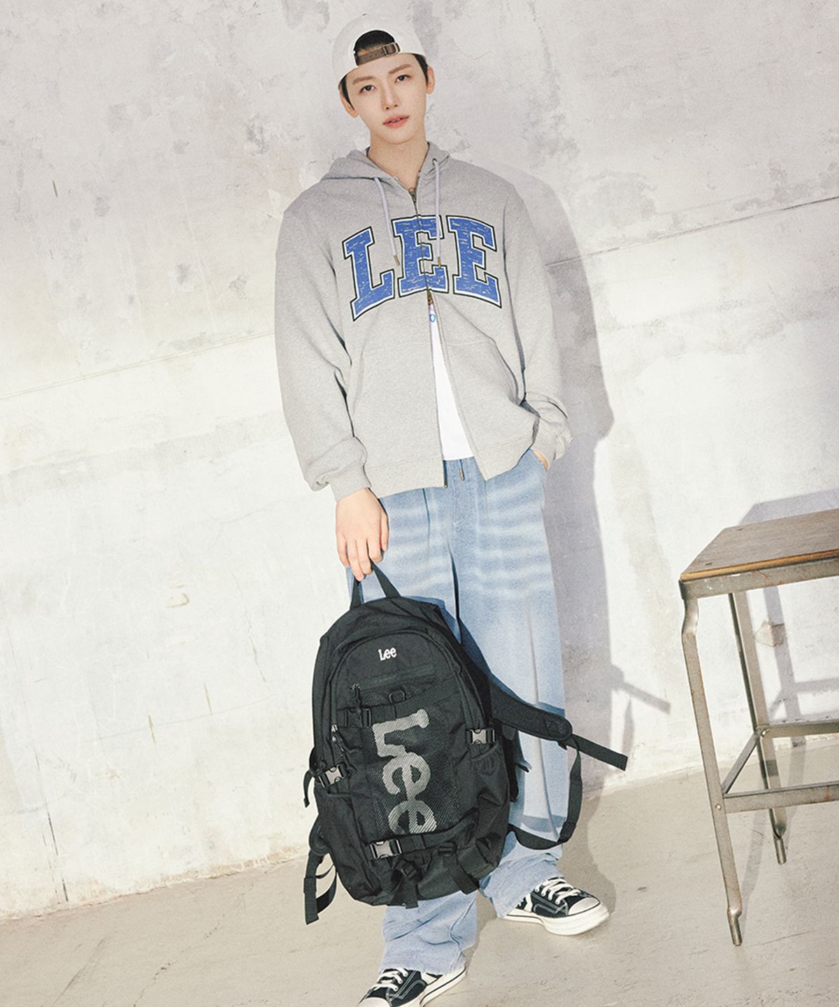 리(LEE) 에어리 백팩 22L 블랙