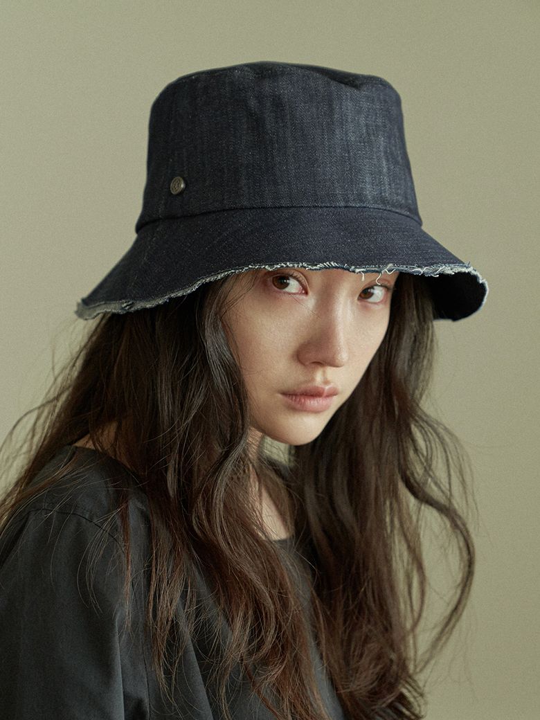 [everydaylife] Layered bucket hat_denim (unisex)