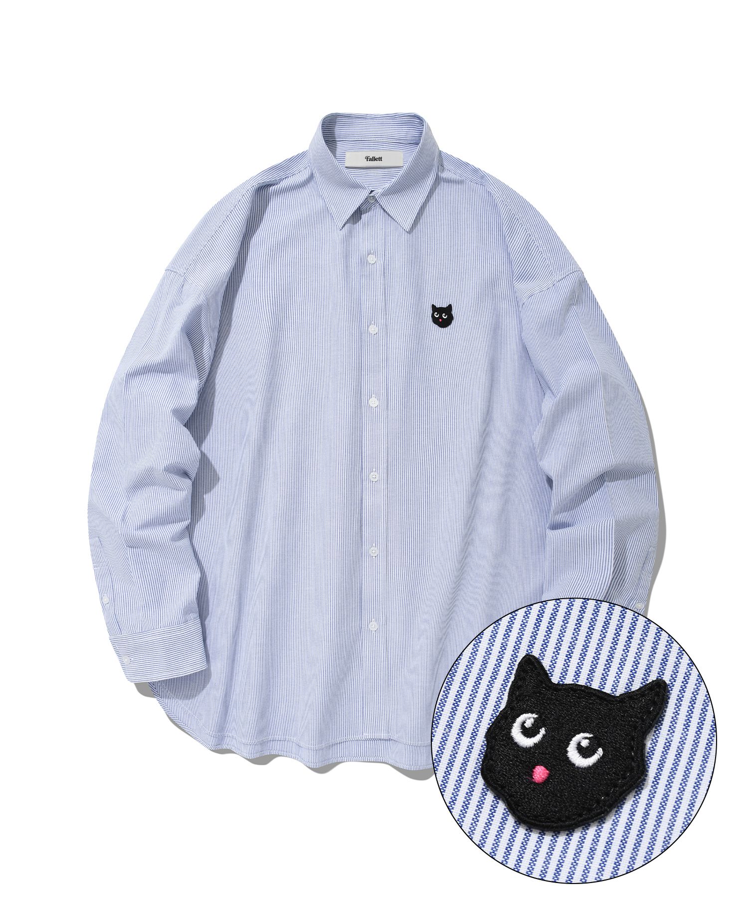 シャツ Fallett Nero Oxford shirt 4FK691 Fallett Nero Oxford shirt 4FK691 (Fallett/シャツ) 106085588