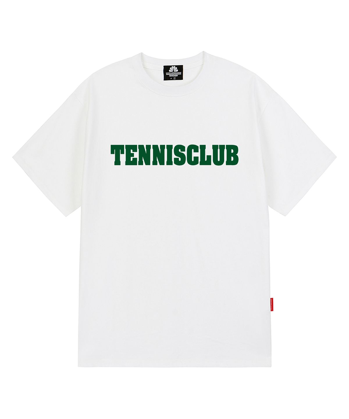 트립션(TRIPSHION) TENNIS CLUB 티셔츠 - 화이트