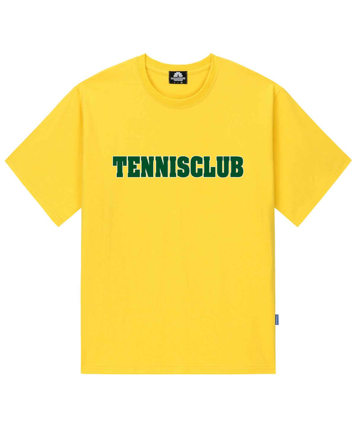 트립션(TRIPSHION) TENNIS CLUB 티셔츠 - 옐로우