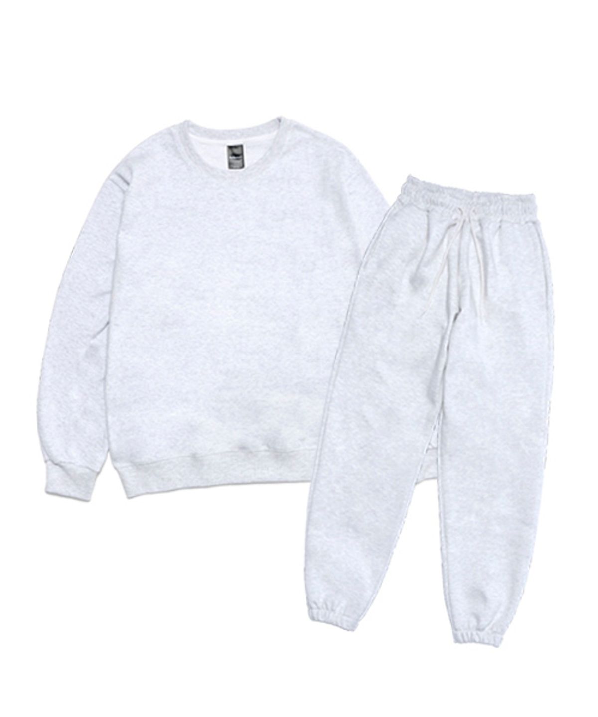 유니어패럴(UNI APPAREL) [세트] 릴렉스 핏 맨투맨 조거 스웨트팬츠 셋업 패키지