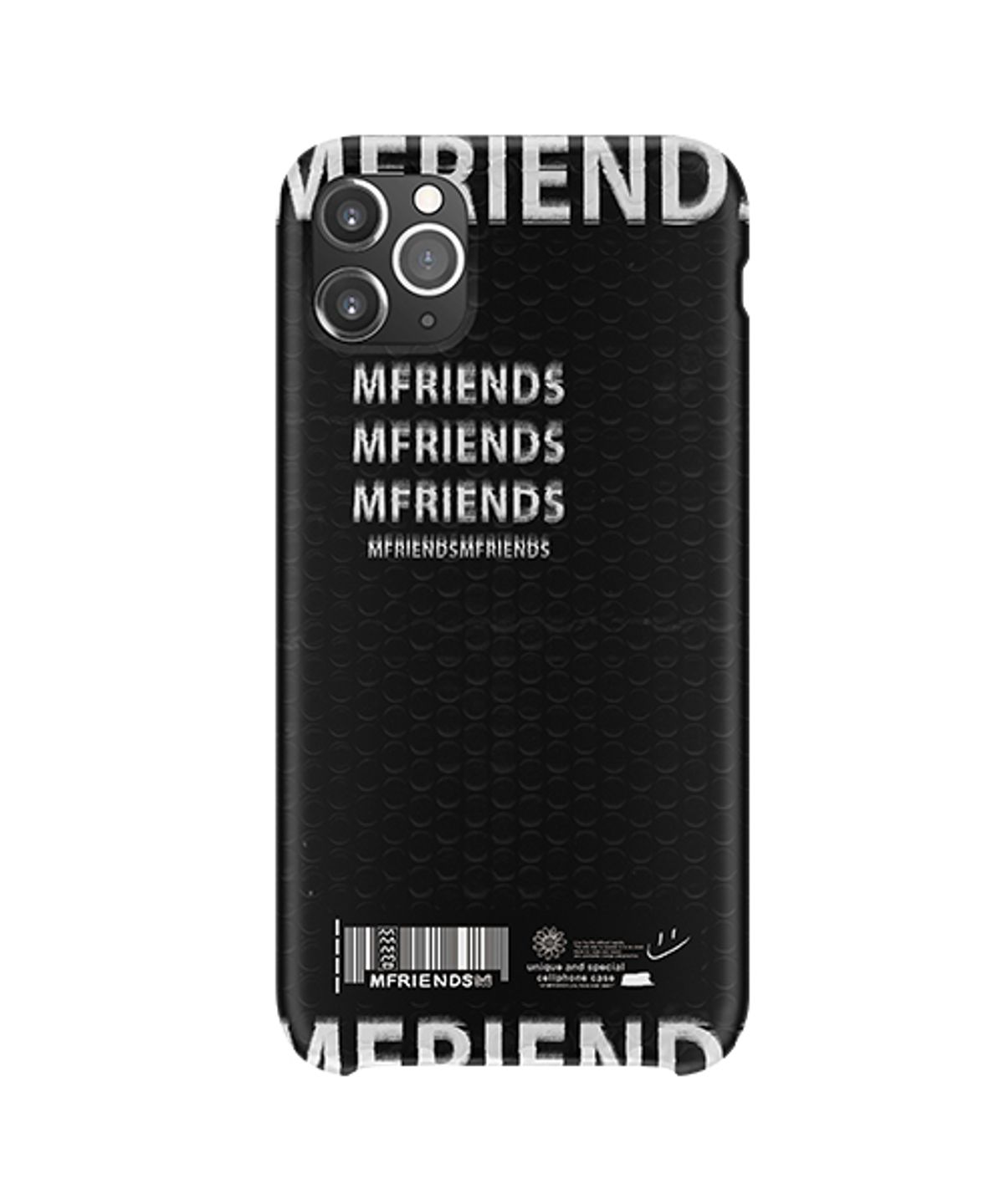 엠프렌즈(MFRIENDS) 아이폰·갤럭시 공용 메일러 로고 그래픽 케이스 519  커스텀 아트 디자인  엠프렌즈