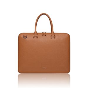 노블 브리프케이스 소가죽 서류가방 T13807 탄