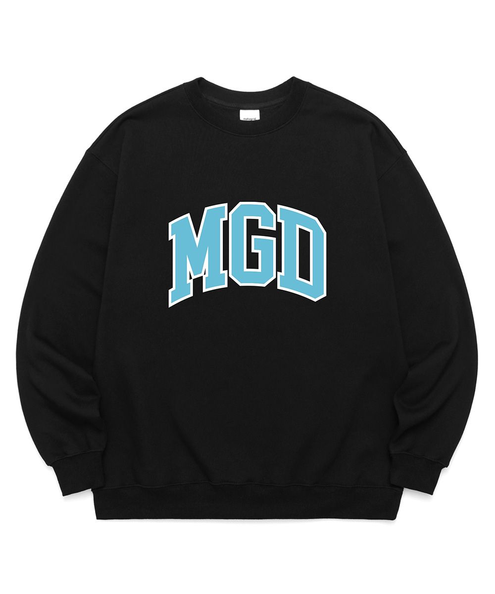 【mahagrid】21FW★ MGD COLLEGE SWEATSHIRT MUSINSA | MAHAGRID MGD COLLEGE SWEATSHIRT BLACK(MG2BFMM469A)