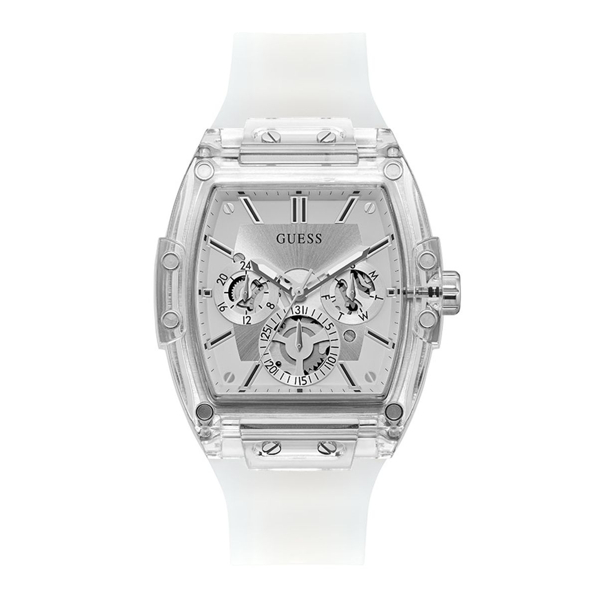 게스 시계(GUESS WATCH) 포닉스 화이트 (GW0203G1) 남성용 시계