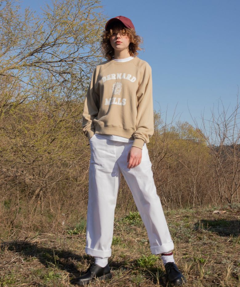 WIDE FATIGUE PANTS - WHITE