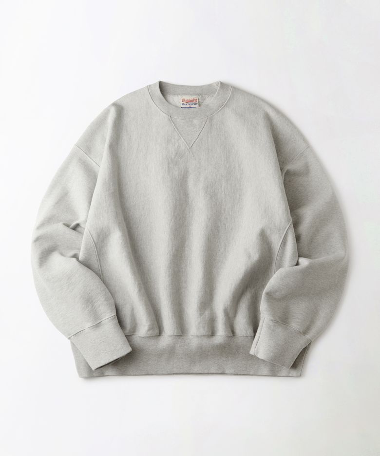 REVERSE HEAVY SWEAT_3%MELANGE GRAY
